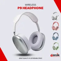 P9 Wireless Headphones Bluetooth with Mic Noise Cancellation Headsets | Headphone P9 Stereo Sound Earphones | Sports Gaming P9 Headphones Wireless Ratings 24 Brand:No BrandMore Audio from No Brand